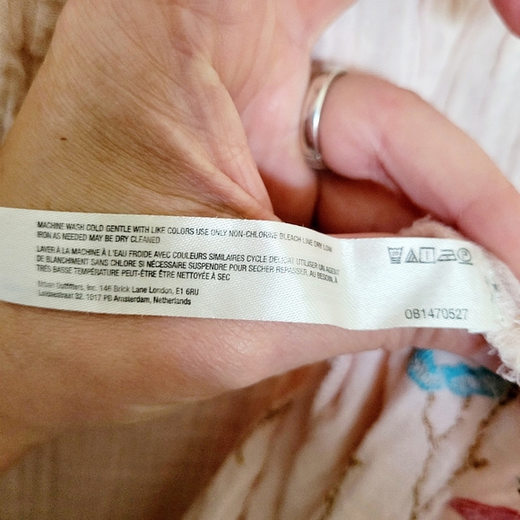 Anthropologie Yvette Lounge Dress in Pink - Picture 10 of 10